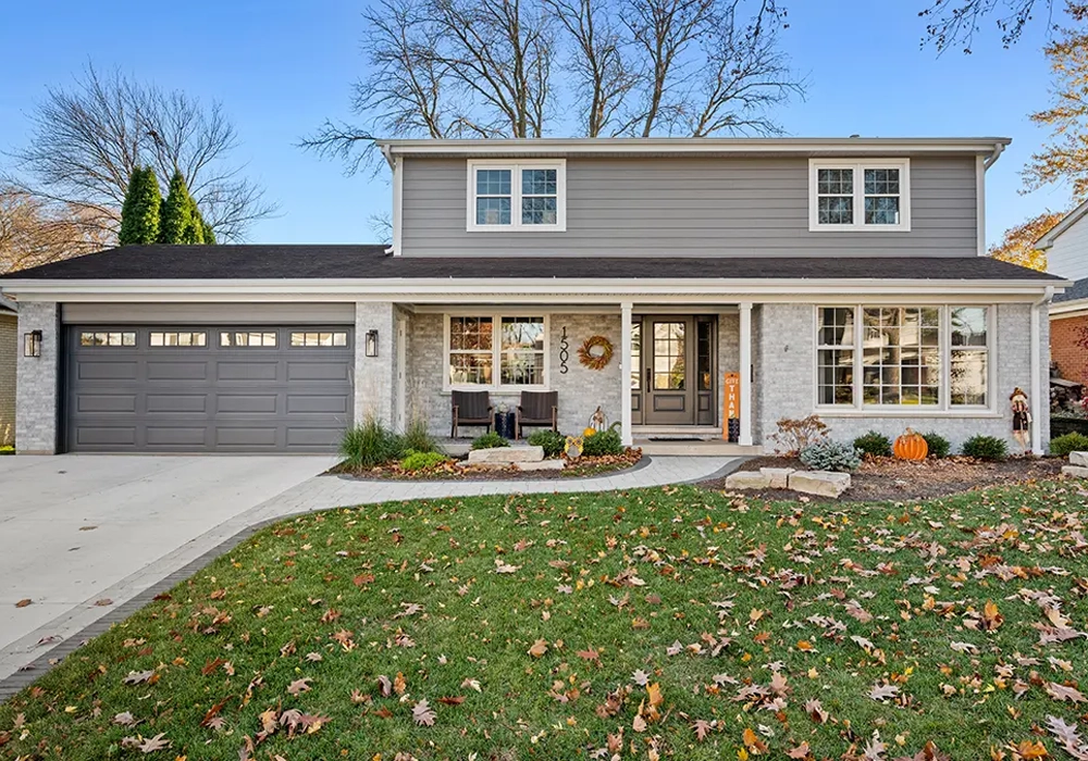 After exterior remodel