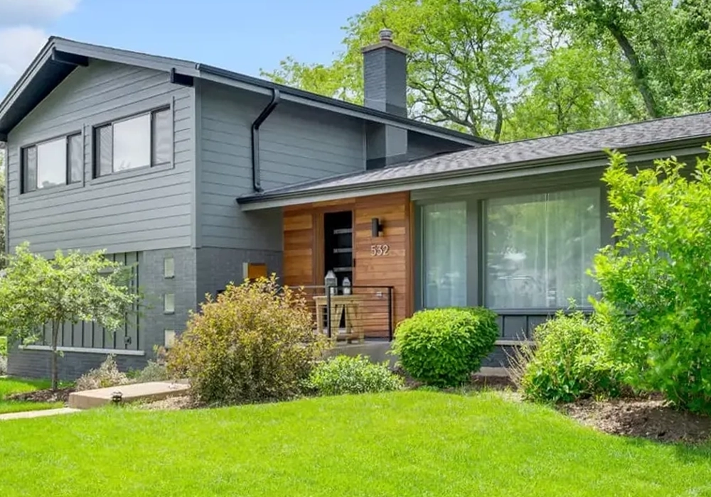 After exterior remodel